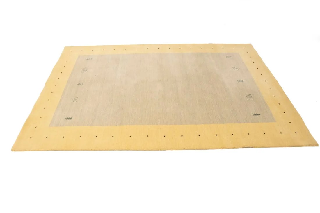 Beige Tribal 6X8 Lori Gabbeh Oriental Rug - 6