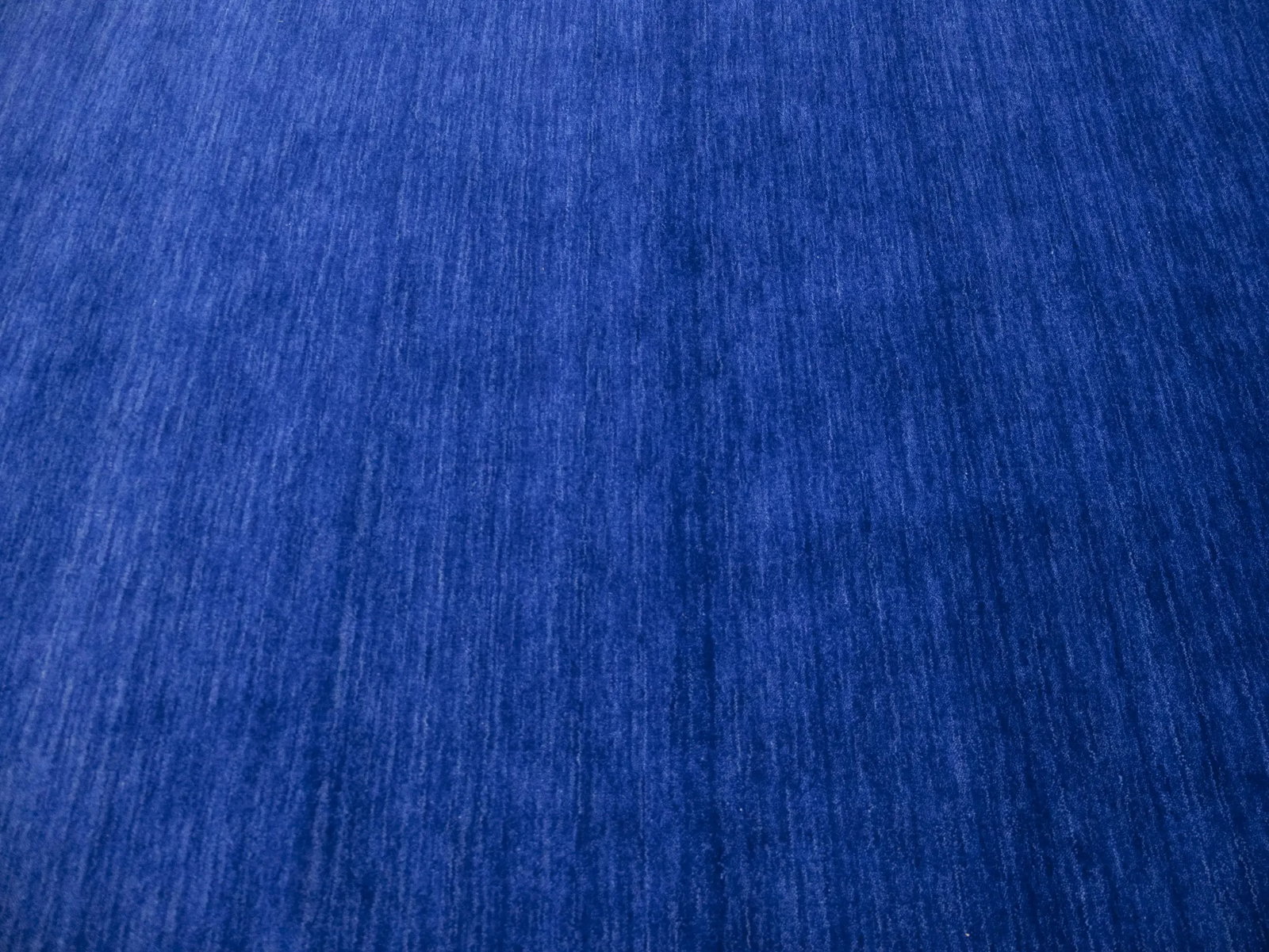 Solid Royal Blue Modern 9X12 Gabbeh Oriental Rug - 6