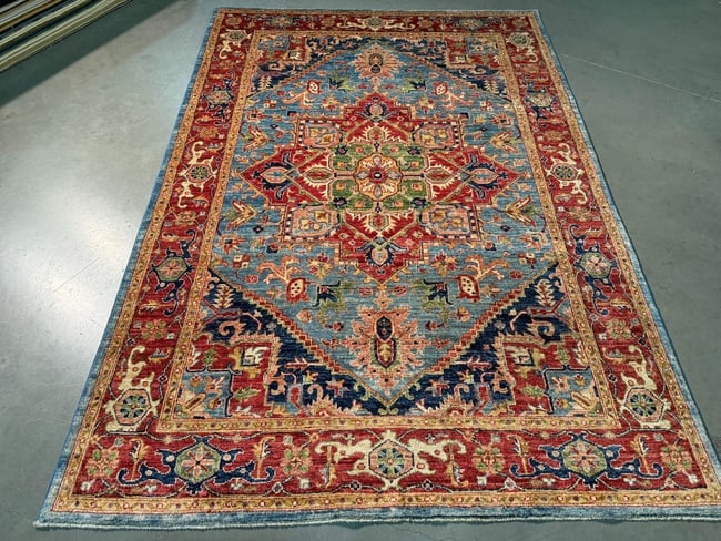 Fine Super Kazak Rug 5.6x8 - 2