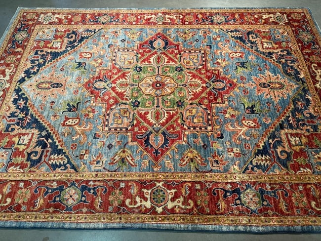 Fine Super Kazak Rug 5.6x8 - 3