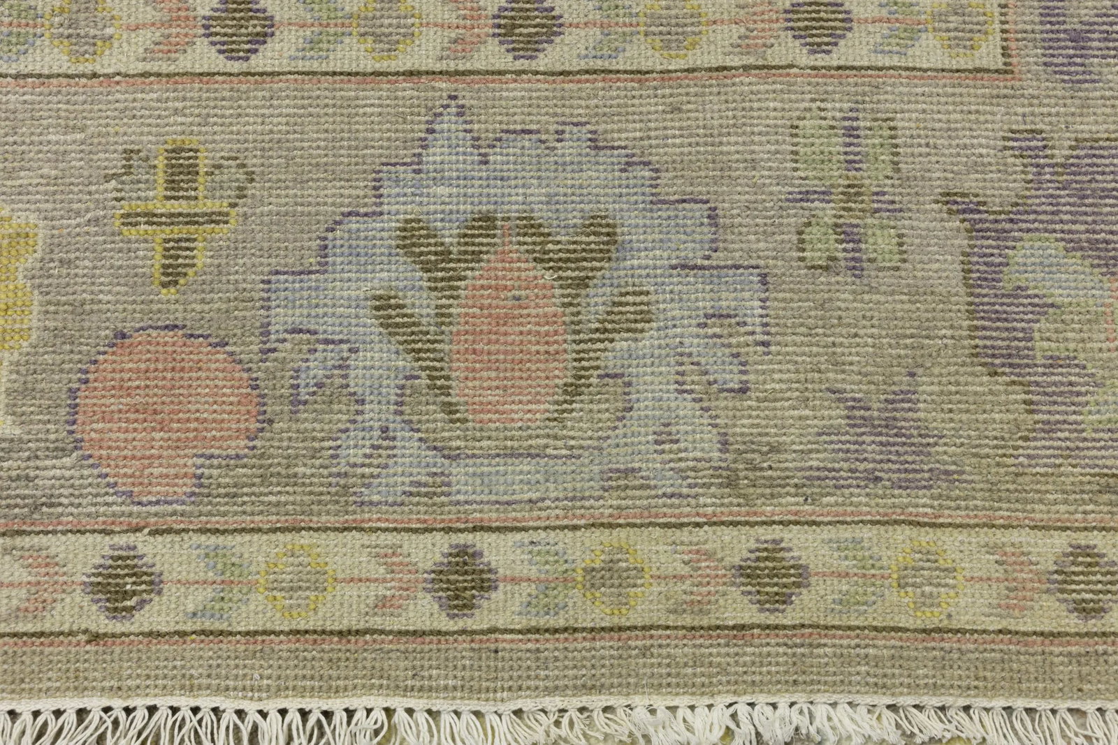 Floral Colorfast 8X10 Oushak Chobi Oriental Rug - 18