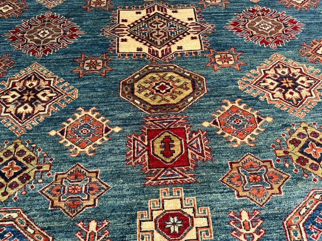 Fine Super Kazak Rug 10x13 - 4