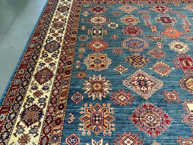 Fine Super Kazak Rug 10x13 - 5