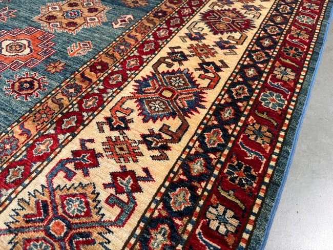 Fine Super Kazak Rug 10x13 - 7