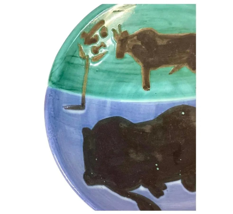 Pablo Picasso, Toros Plate - 2