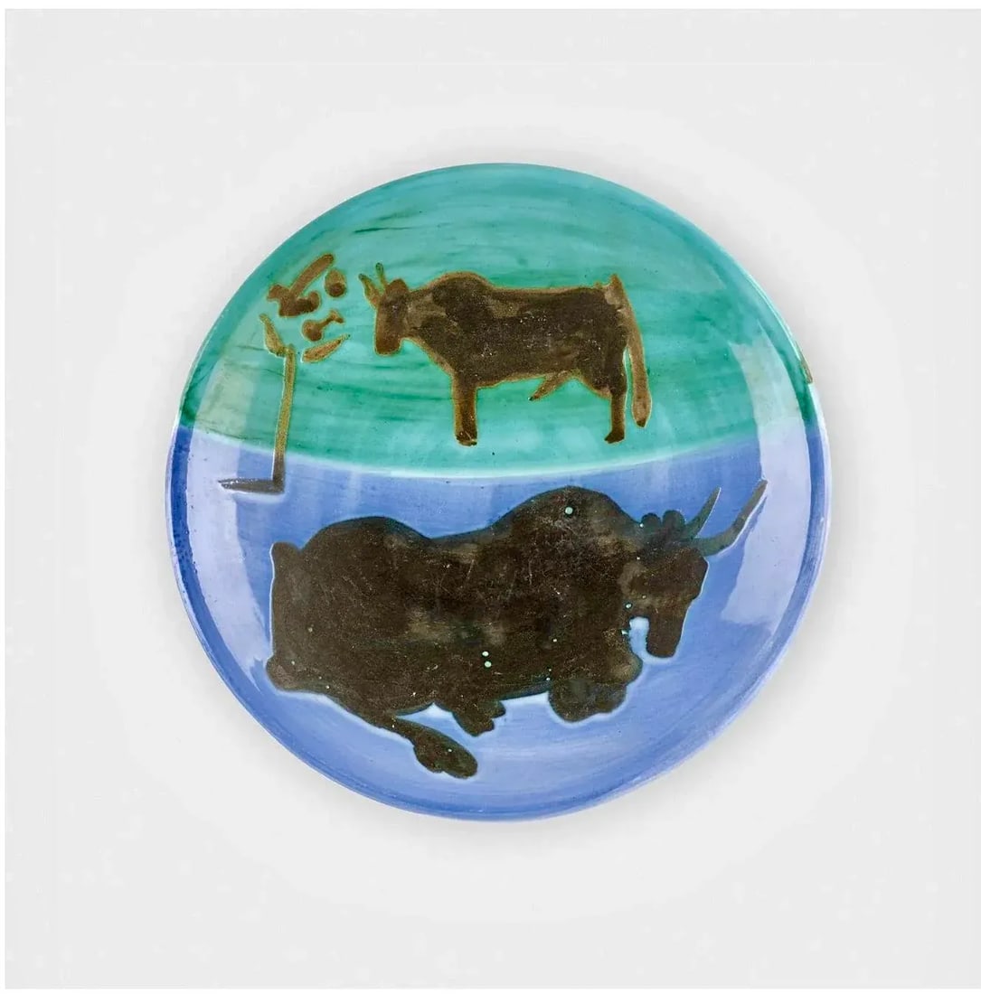 Pablo Picasso, Toros Plate - 6