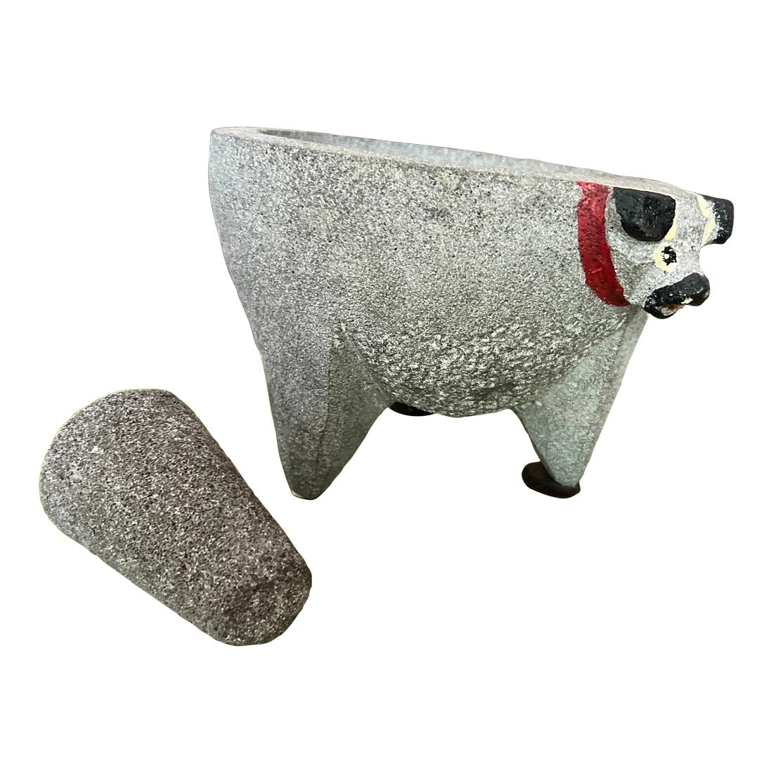 1970s Stone Dog Mortar and Pestle (1 of 6)
