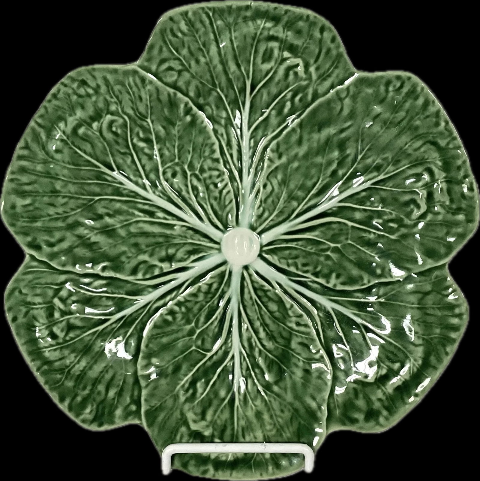 Bordallo Pinheiro Cabbage Leaf Serving Plate - 6