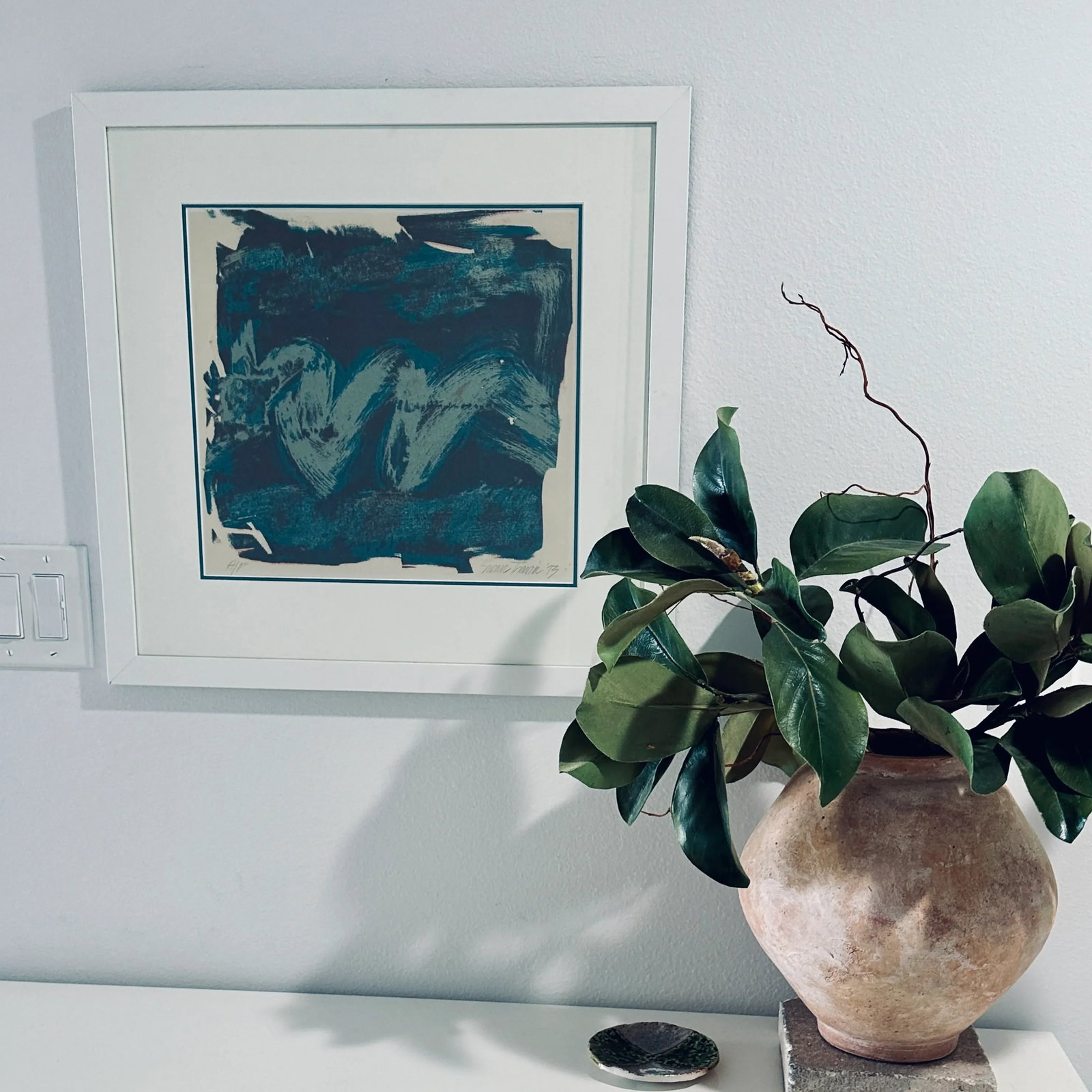 Framed 1970's Lithograph - 4