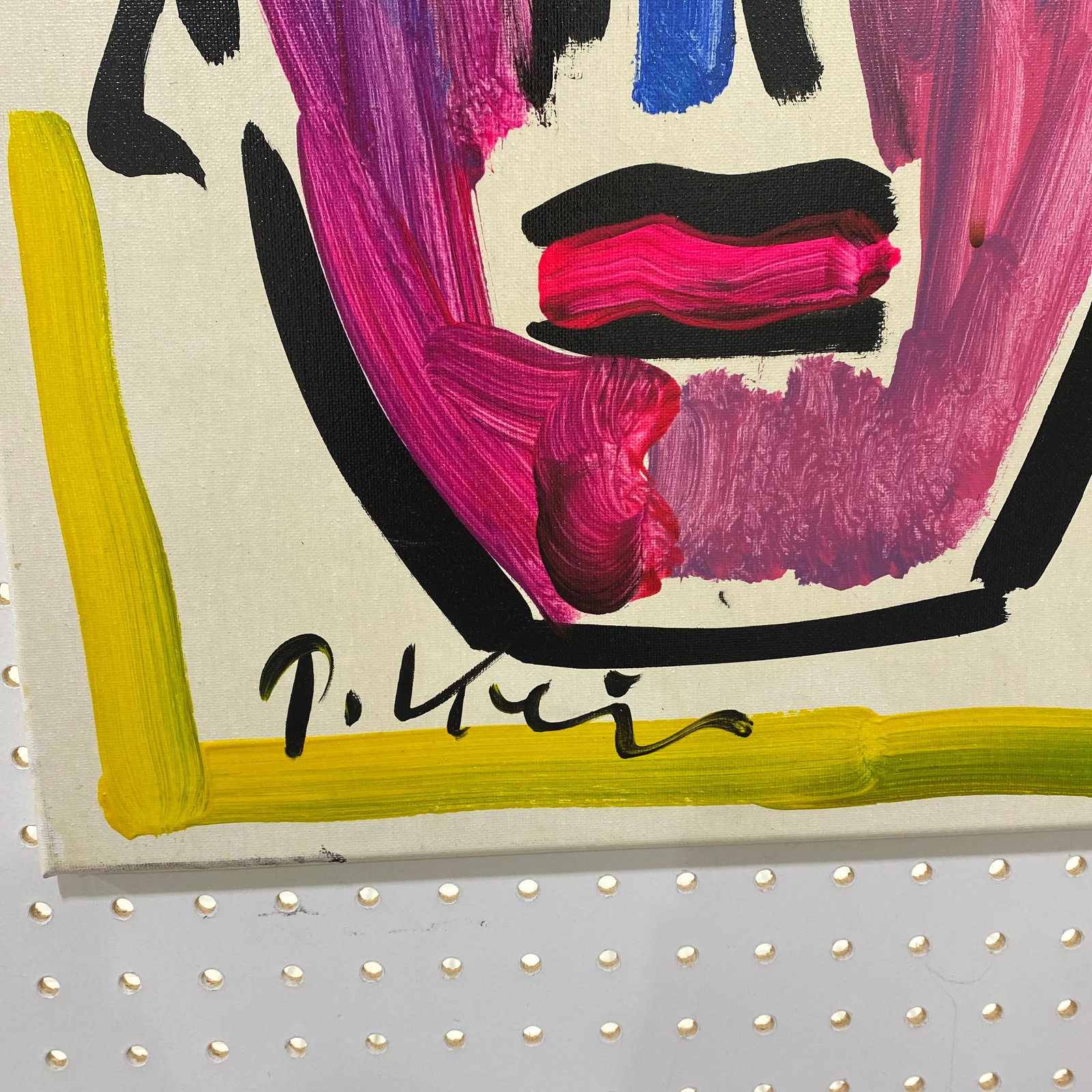 Vintage Abstract Portraiture; Original Artwork by Peter Robert Keil - 4