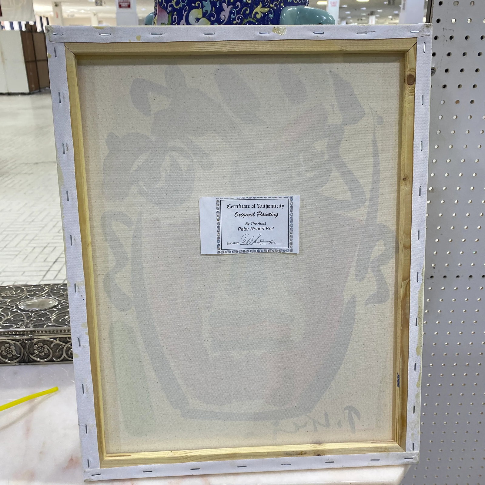 Vintage Abstract Portraiture; Original Artwork by Peter Robert Keil - 6