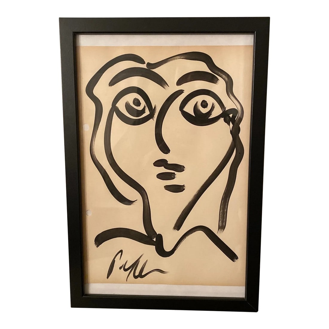 Peter Keil Original Abstract Portrait Painting Black & White Series: Fantastic original paintings by Listed world renowned artist Peter Robert Keil (born 1942 Germany) Peter has self proclaimed to be the last of the living legend artists working in his career with