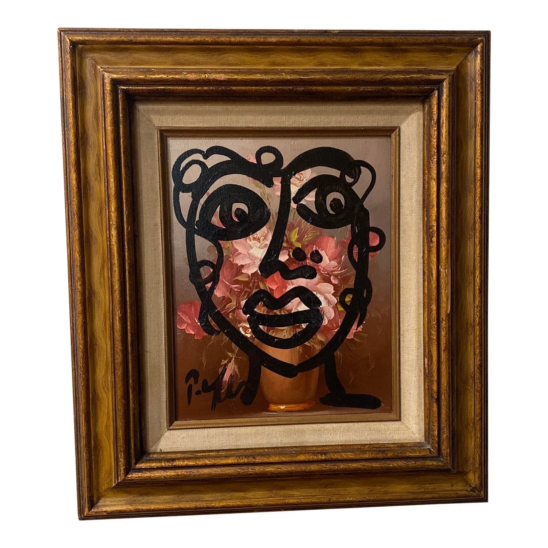 1960s Peter Keil Original Oil Painting on Canvas, Framed (1 of 10)
