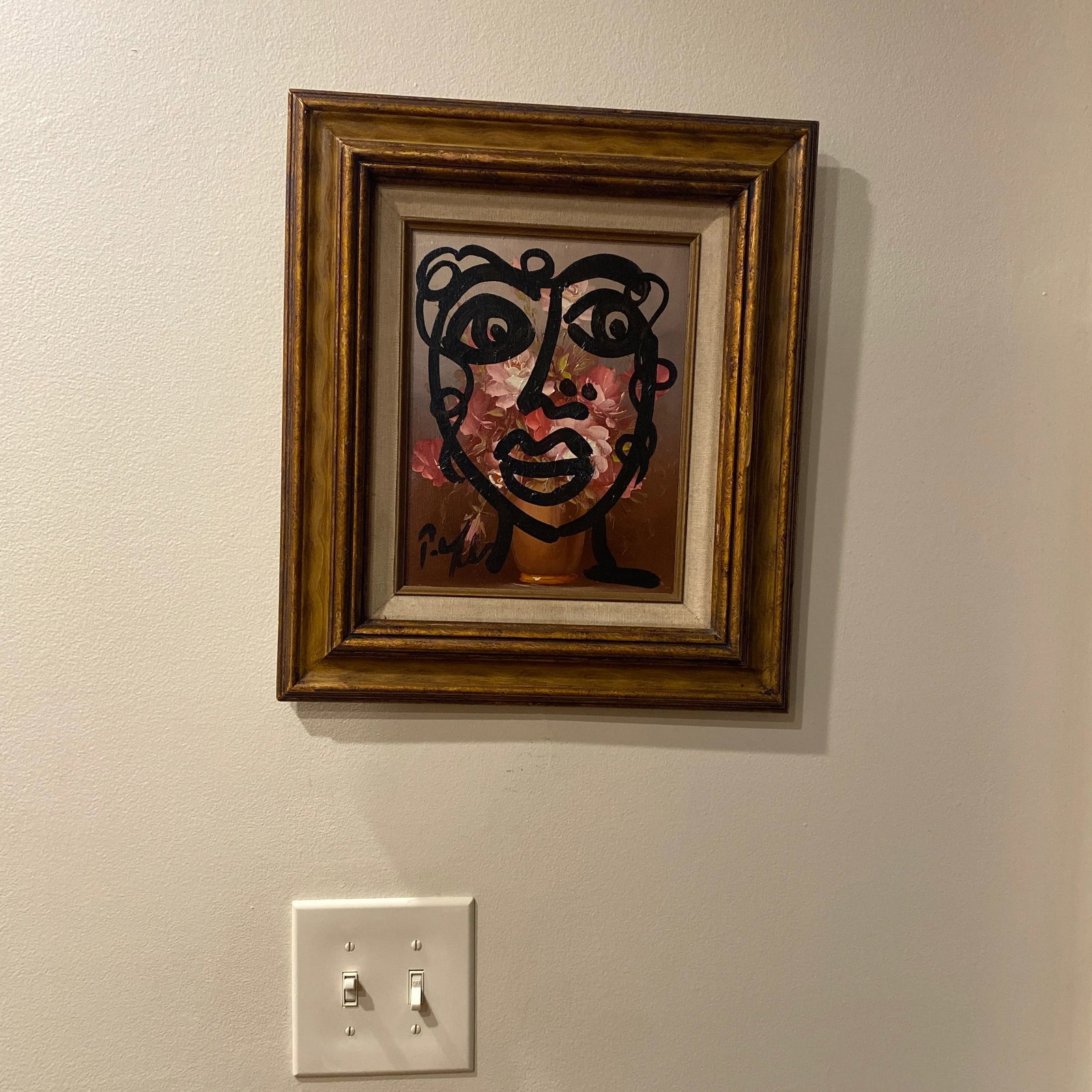 1960s Peter Keil Original Oil Painting on Canvas, Framed - 2