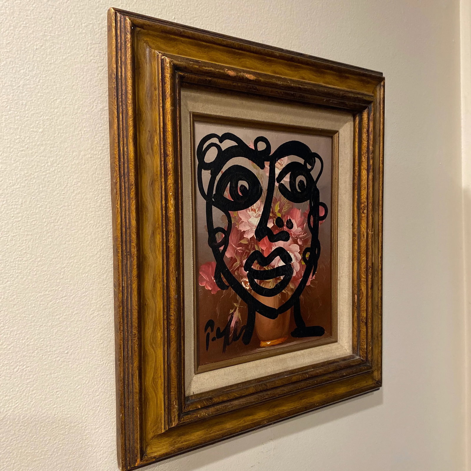 1960s Peter Keil Original Oil Painting on Canvas, Framed - 3