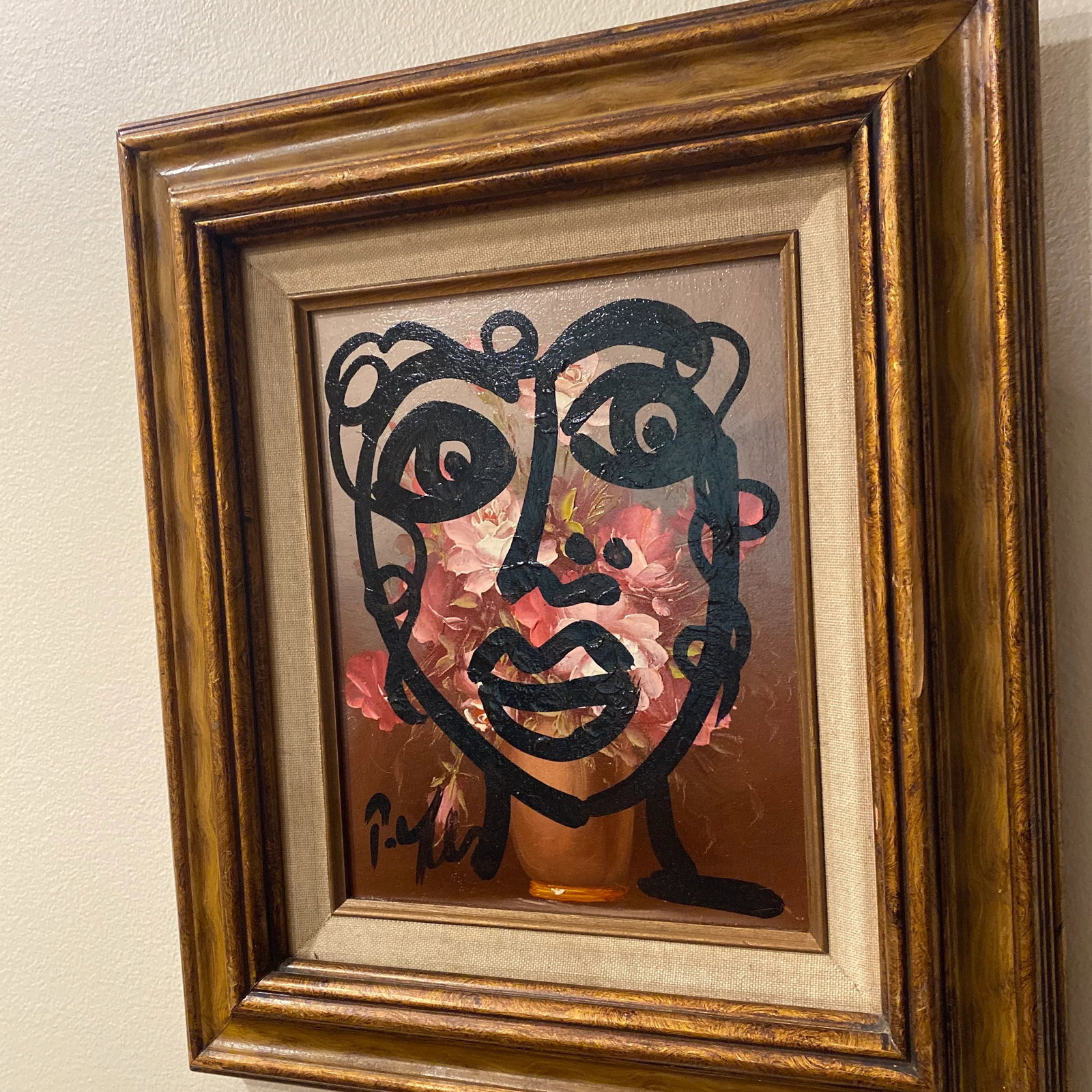 1960s Peter Keil Original Oil Painting on Canvas, Framed - 4