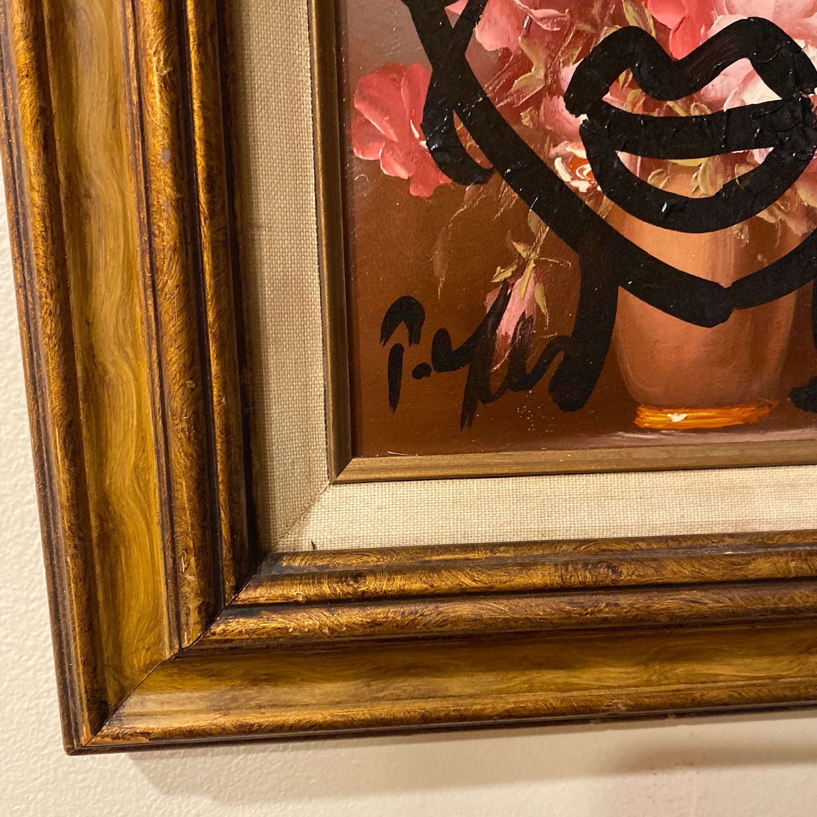 1960s Peter Keil Original Oil Painting on Canvas, Framed - 5