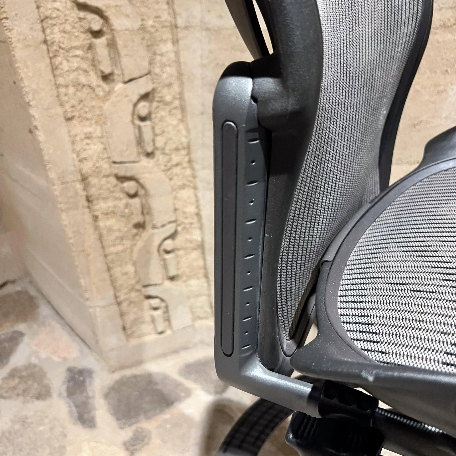Classic Herman Miller Aeron Mesh Tall Stool Adjustable Office Chair - 10