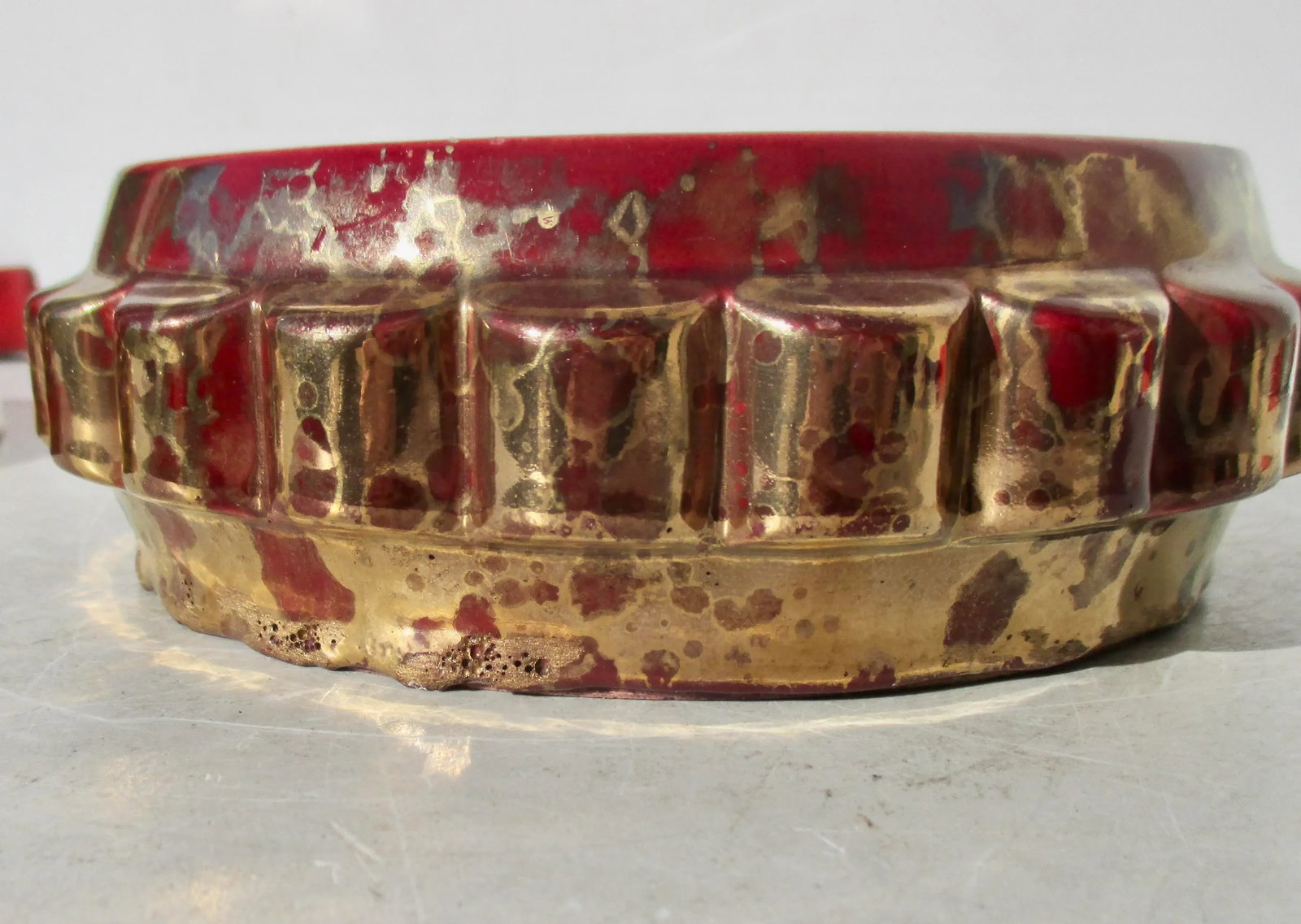 Sevres Porcelain Art Deco Low Bowl Circa 30s - 7
