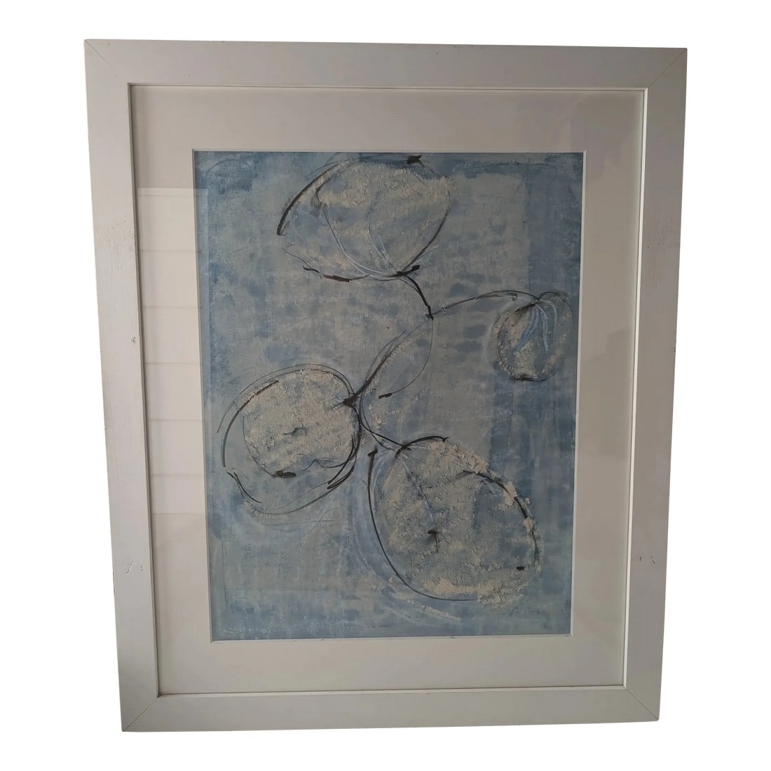Signed and Framed Robert McCurdy Large Mixed Media Painting From Saks (1 of 9)