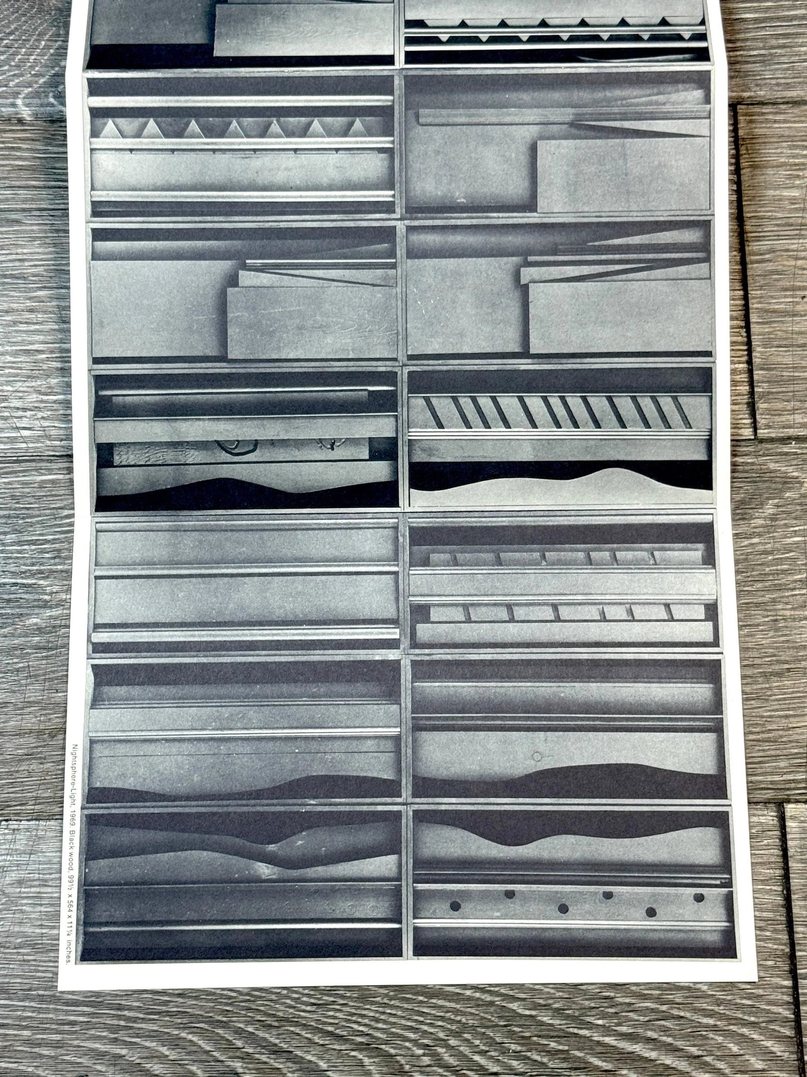 Louise Nevelson Inscribed & Signed Pace Catalog & Print, Nightsphere-Light, 1969 - 2