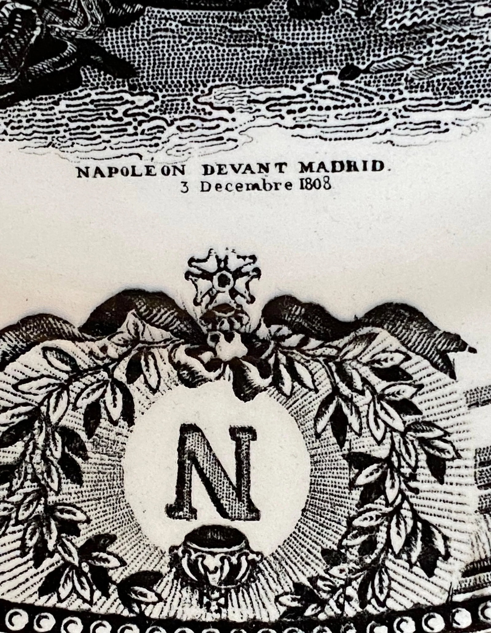 19th Century Boch Freres Napoleonic Plate - 3