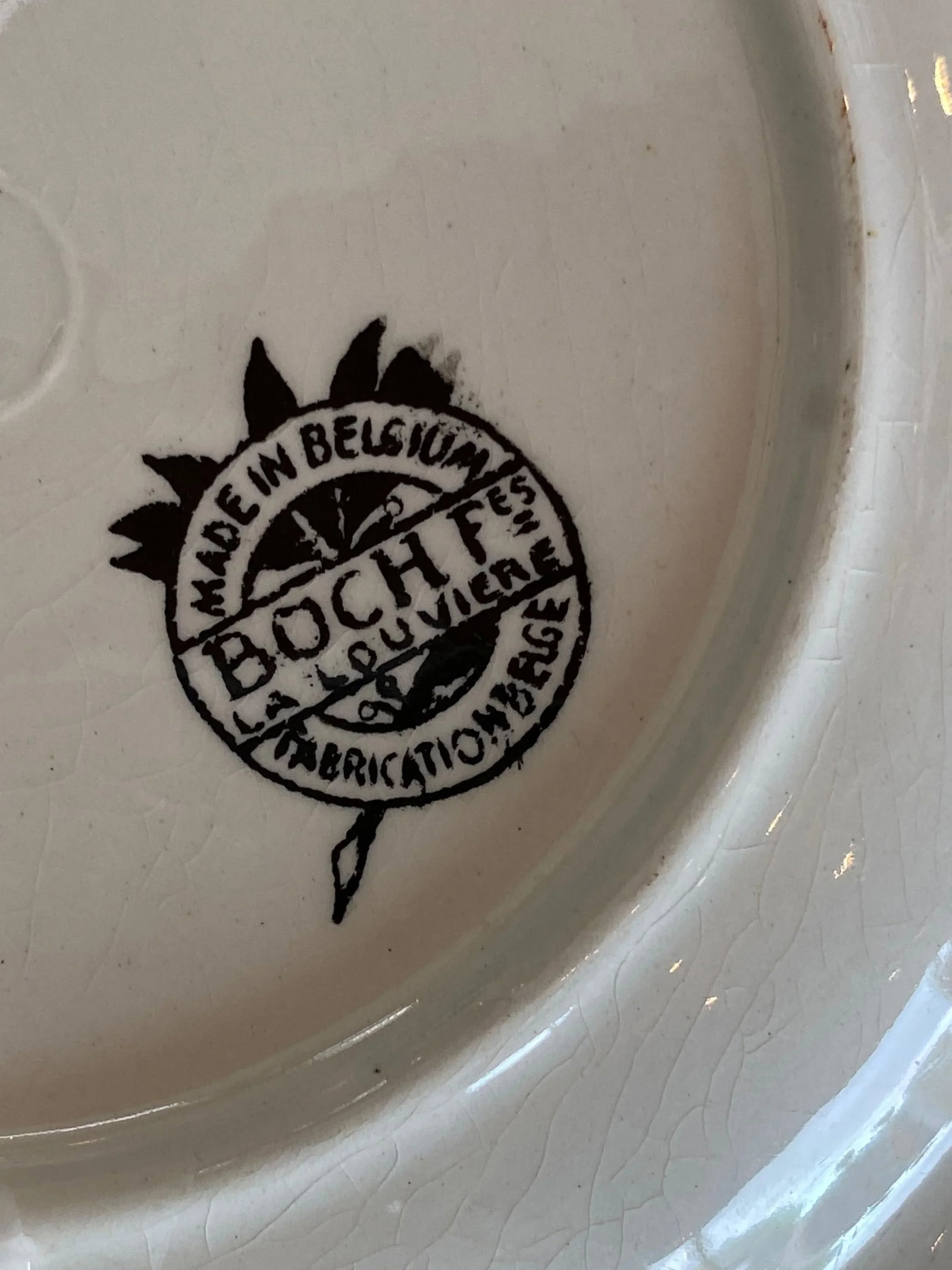 19th Century Boch Freres Napoleonic Plate - 4