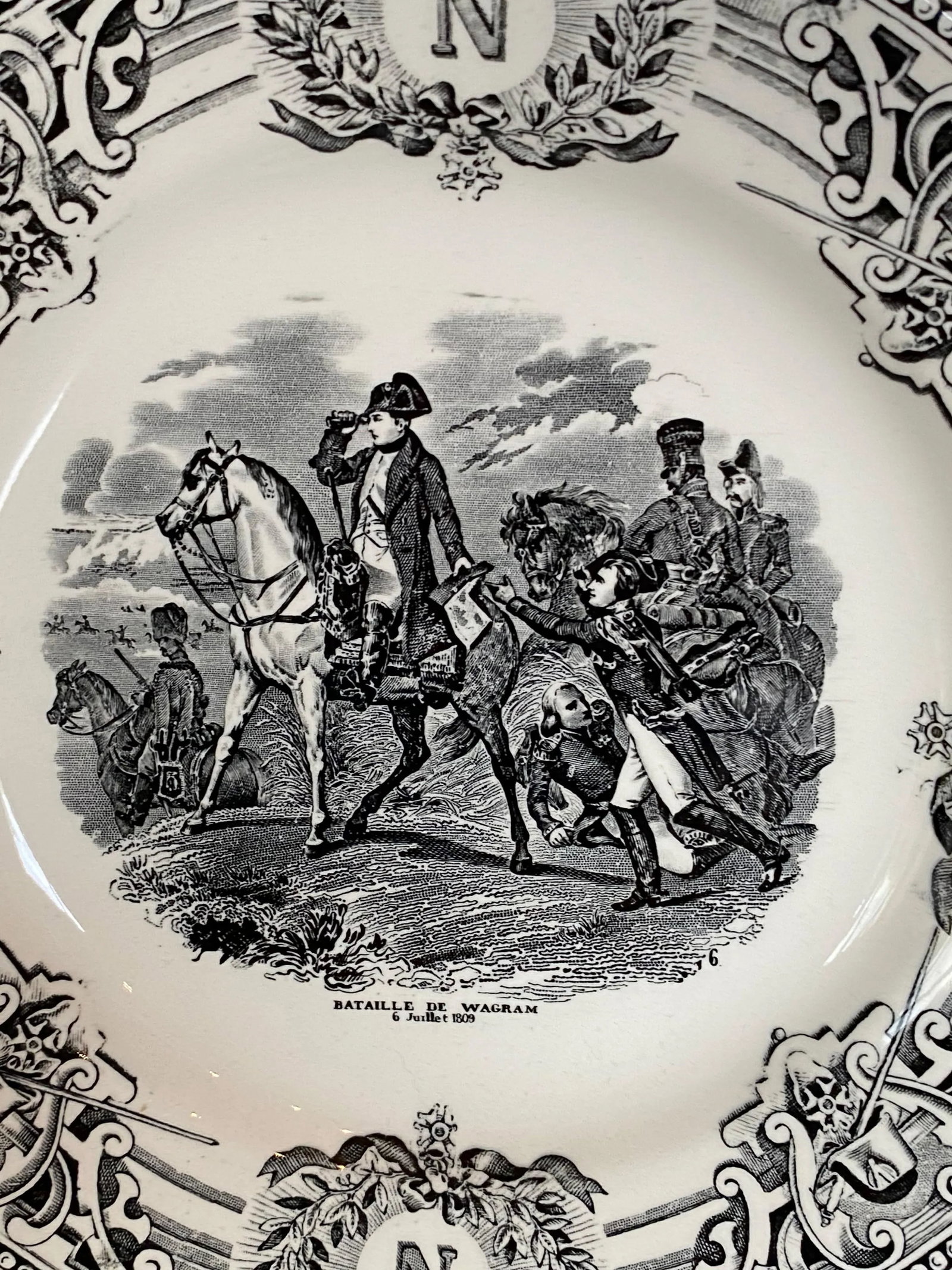 19th Century Boch Freres Napoleonic Bataille De Wagram - 2