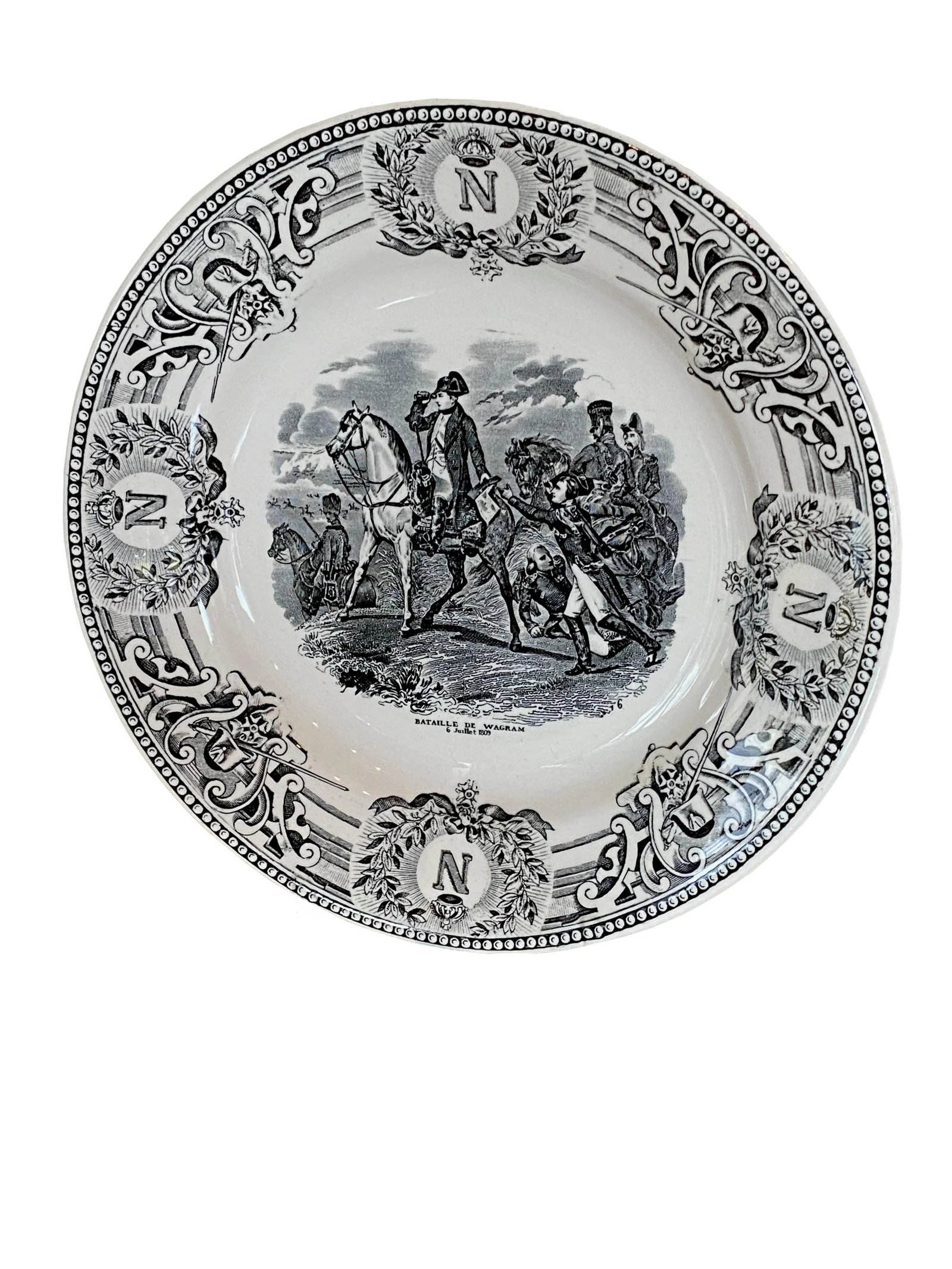 19th Century Boch Freres Napoleonic Bataille De Wagram - 5