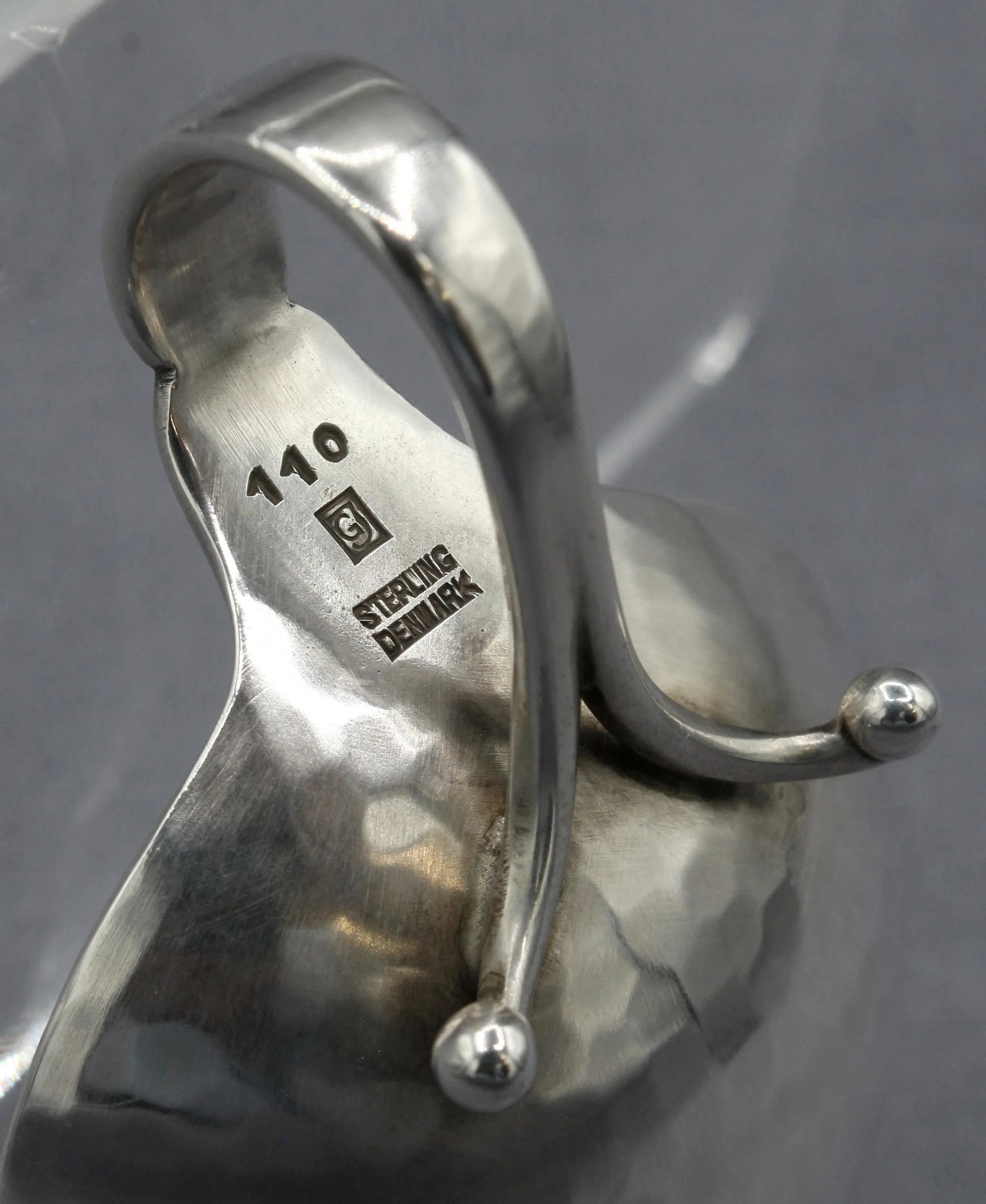 1933-1944 Set of 6 Sterling Silver Salt Dips by Georg Jensen - 4