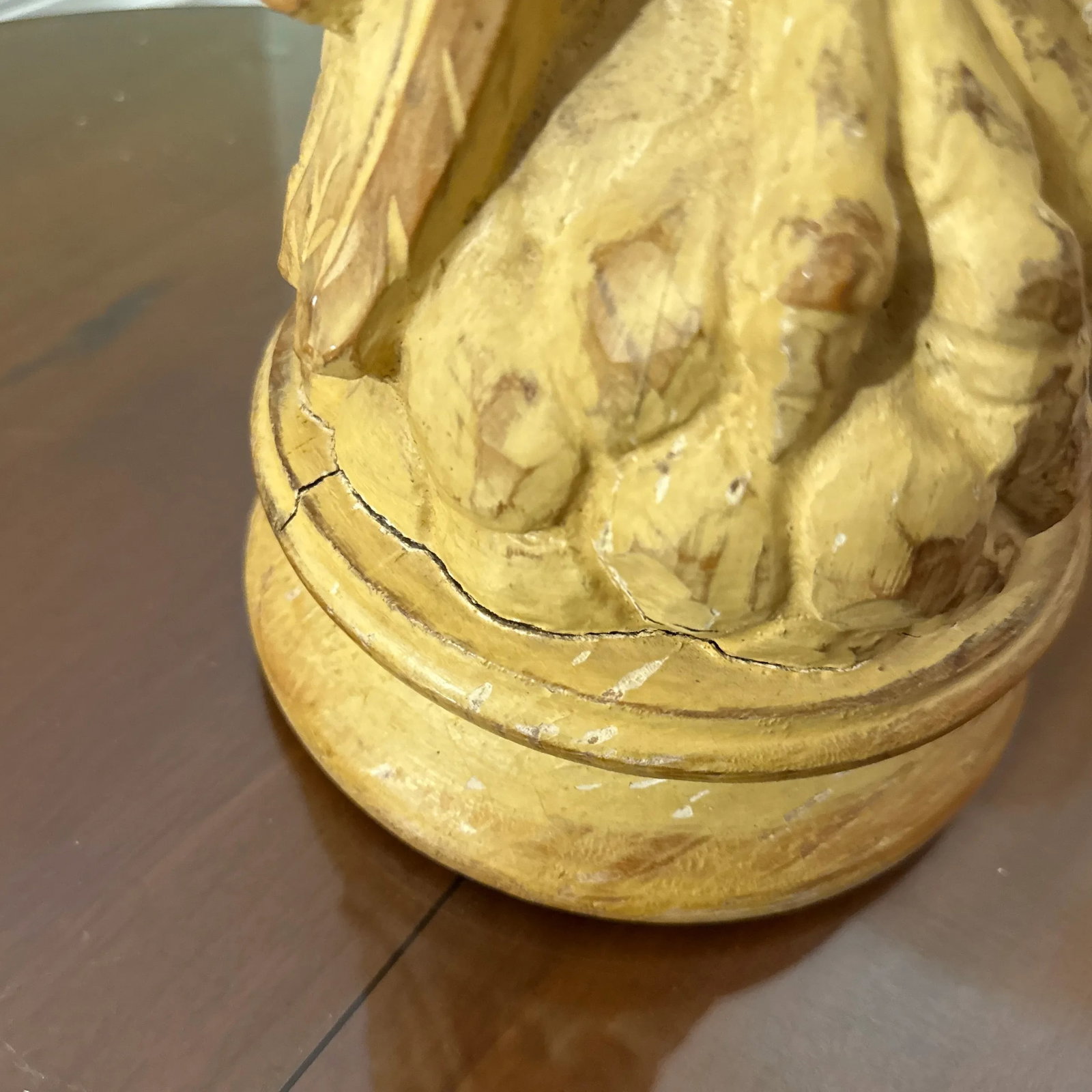 Vintage 1970 Hand Carved Owl Sculputure by Sarrid LTD - 11