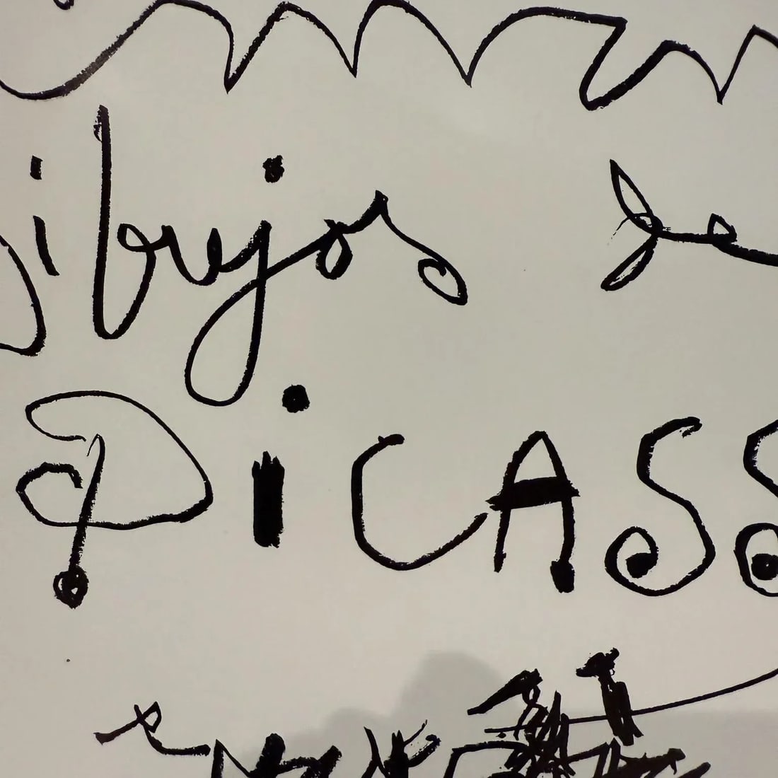 Picasso Poster Original Sala Gaspar 61 Dibujos De Picasso - 6