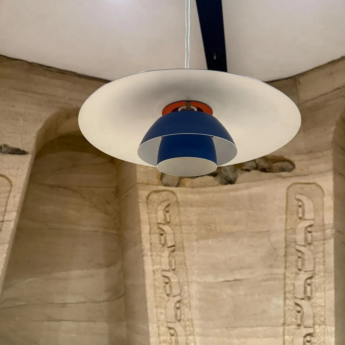Louis Poulsen Ph4 Poul Henningsen Lamp Pendant Chandelier MCM Scandinavian - 10