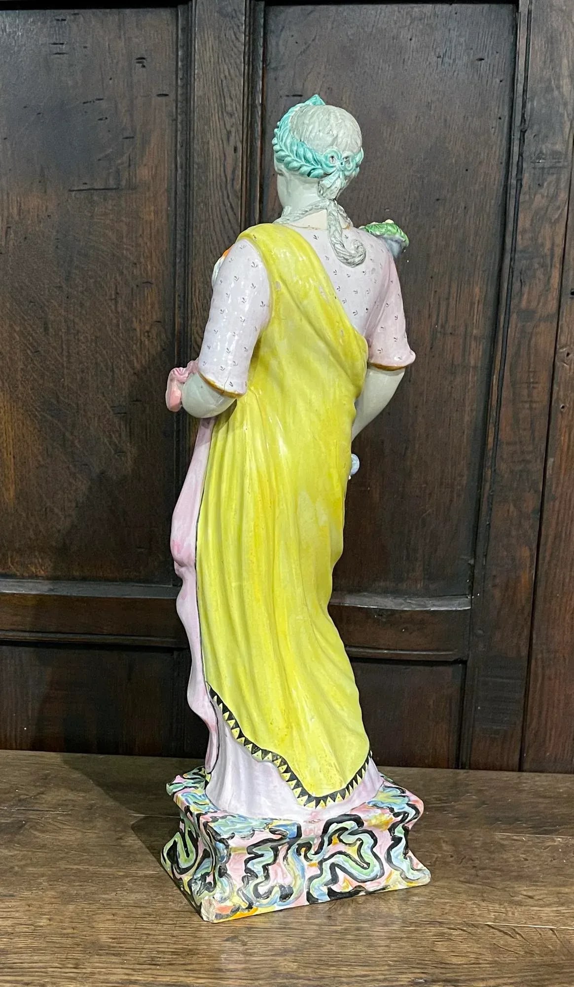Large-Scale Staffordshire Pottery Pearlware Figure of Ceres (Plenty) - 2