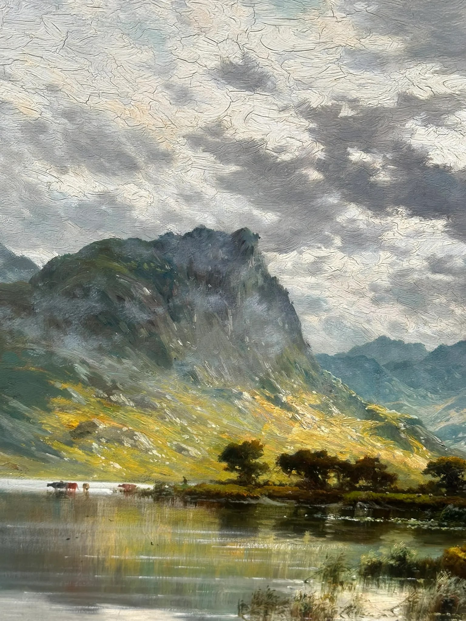 Alfred Fontville De Breanski Jr. (1877-1957) Uk. Original Oil Painting on Canvas - 10