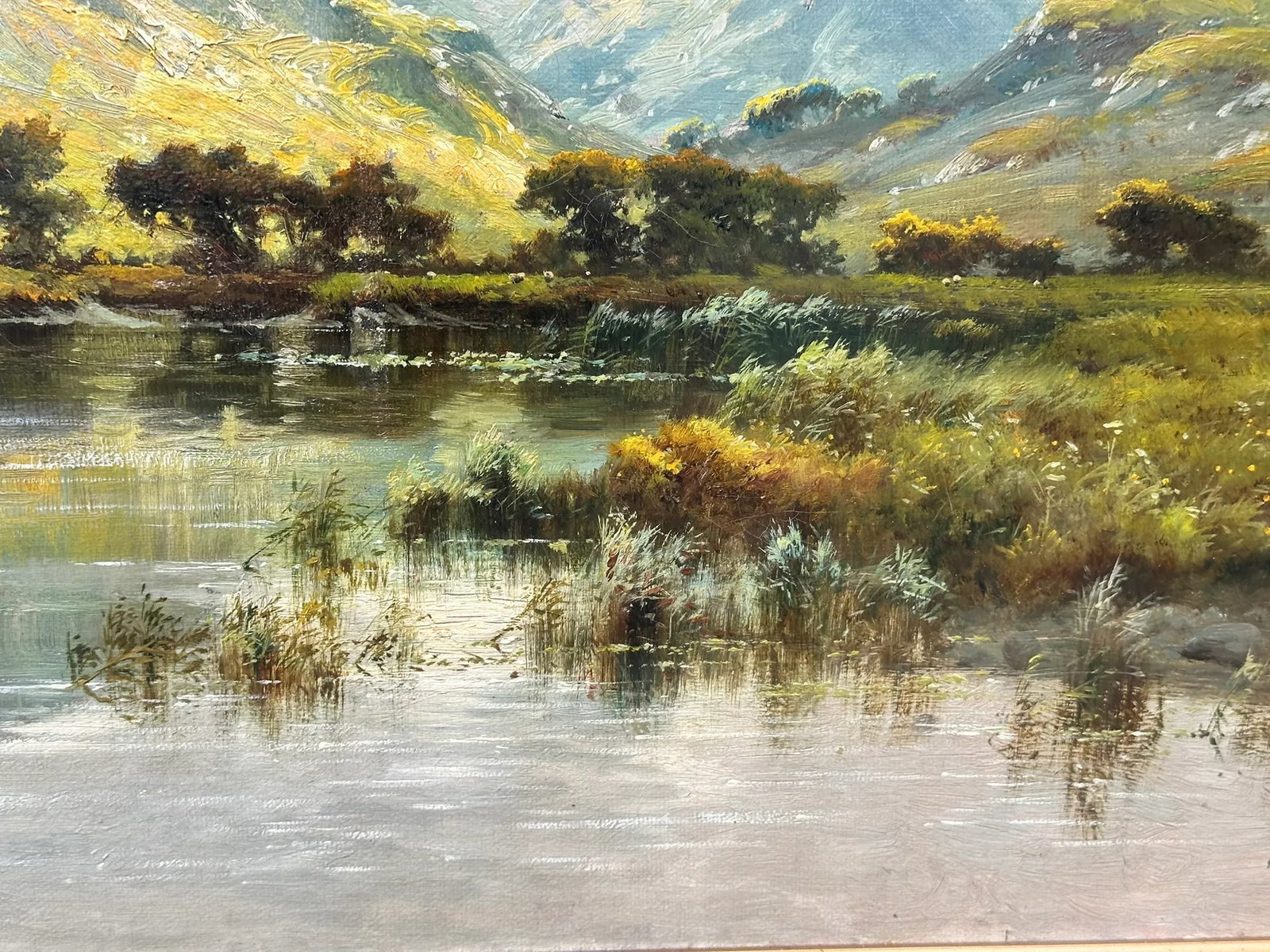 Alfred Fontville De Breanski Jr. (1877-1957) Uk. Original Oil Painting on Canvas - 3