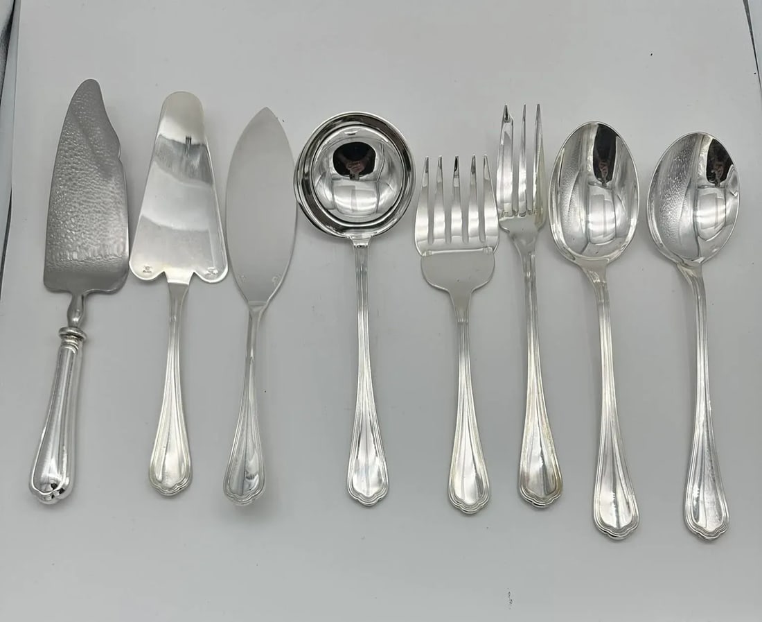 Mid 20th Century Christofle French Silverplate in the Spatours Pattern- 307 Pieces - 2