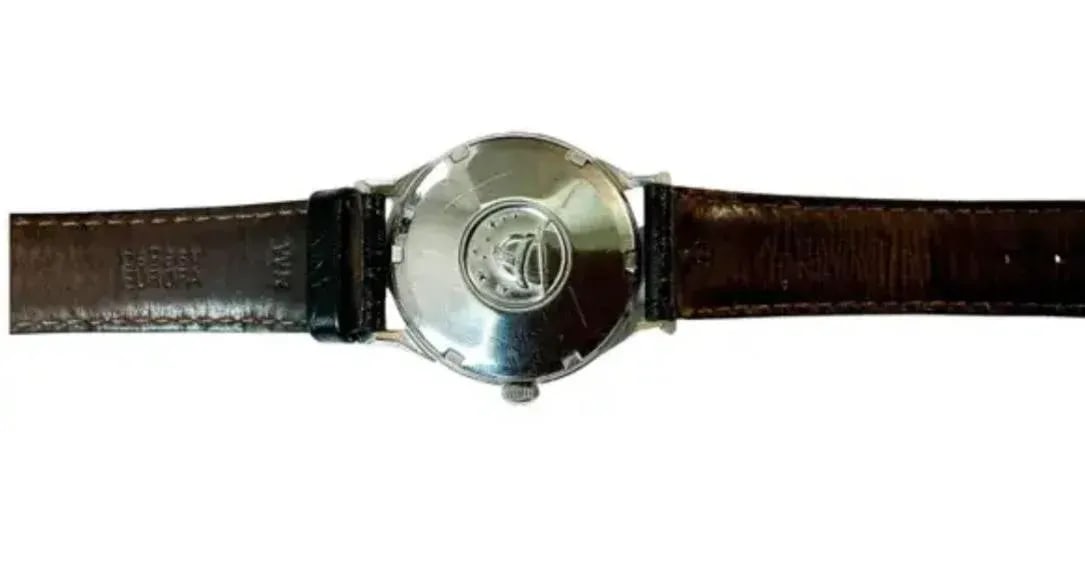 Vintage Omega Black Dial Constellation Watch - 6