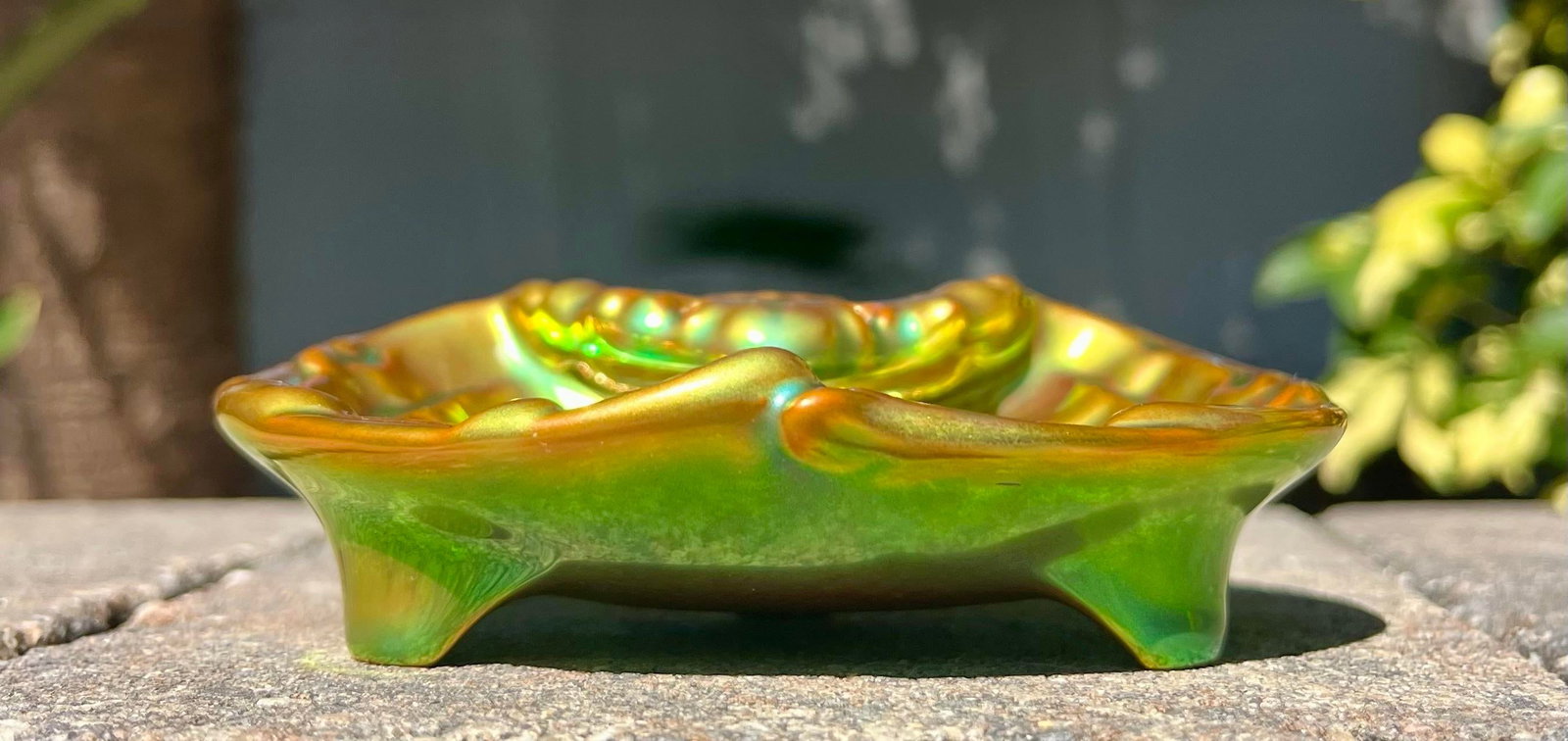 Zsolnay (Hungary) Eosin Shell Trinket Dish - 2