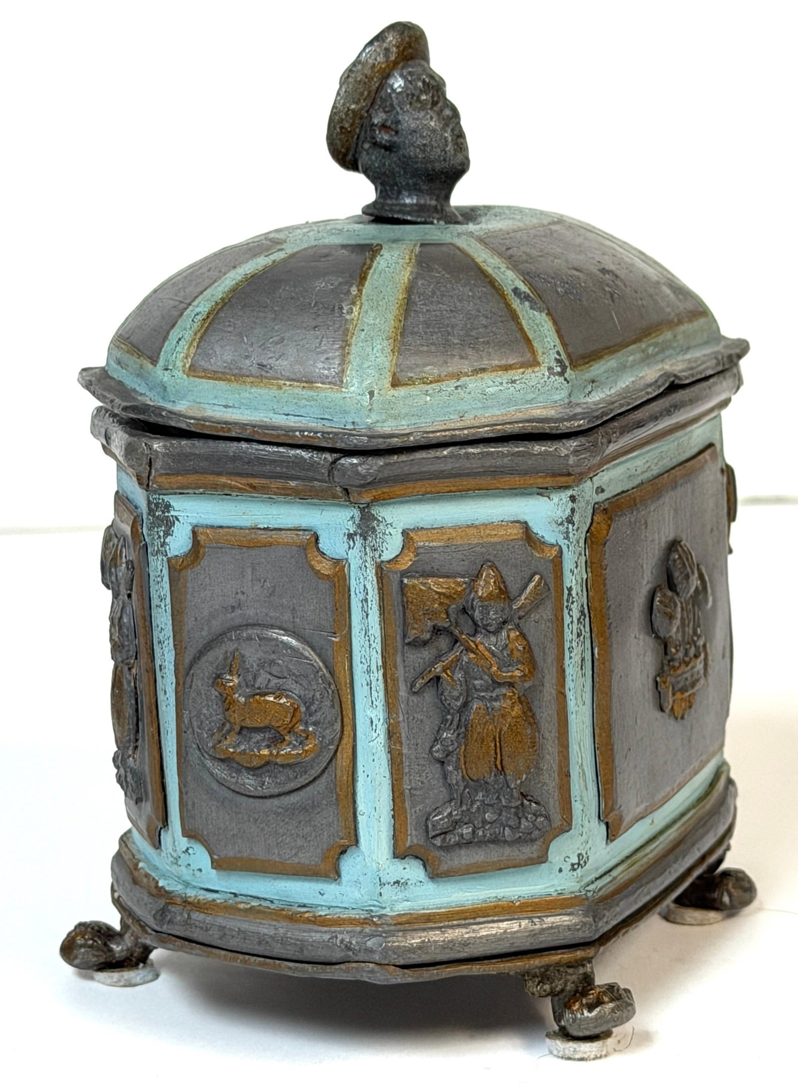 Regency "Brighton Pavilion" Tea Caddy or Tobacco Box England, circa 1820–1830 - 11