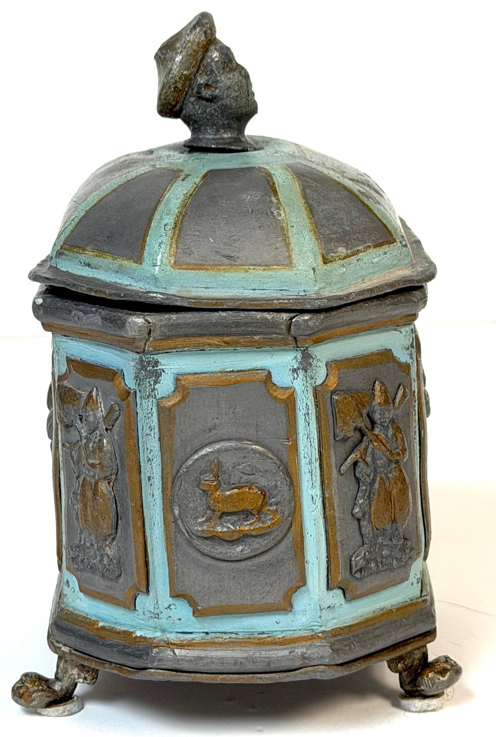 Regency "Brighton Pavilion" Tea Caddy or Tobacco Box England, circa 1820–1830 - 12