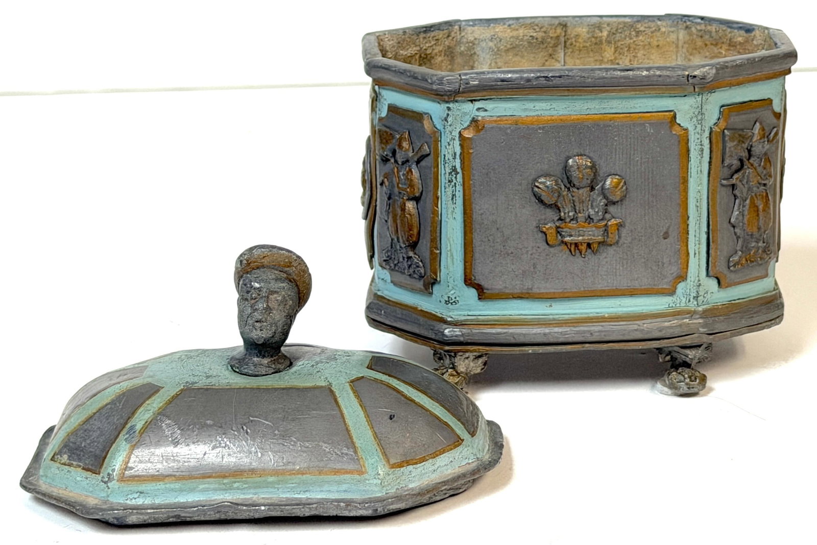 Regency "Brighton Pavilion" Tea Caddy or Tobacco Box England, circa 1820–1830 - 15