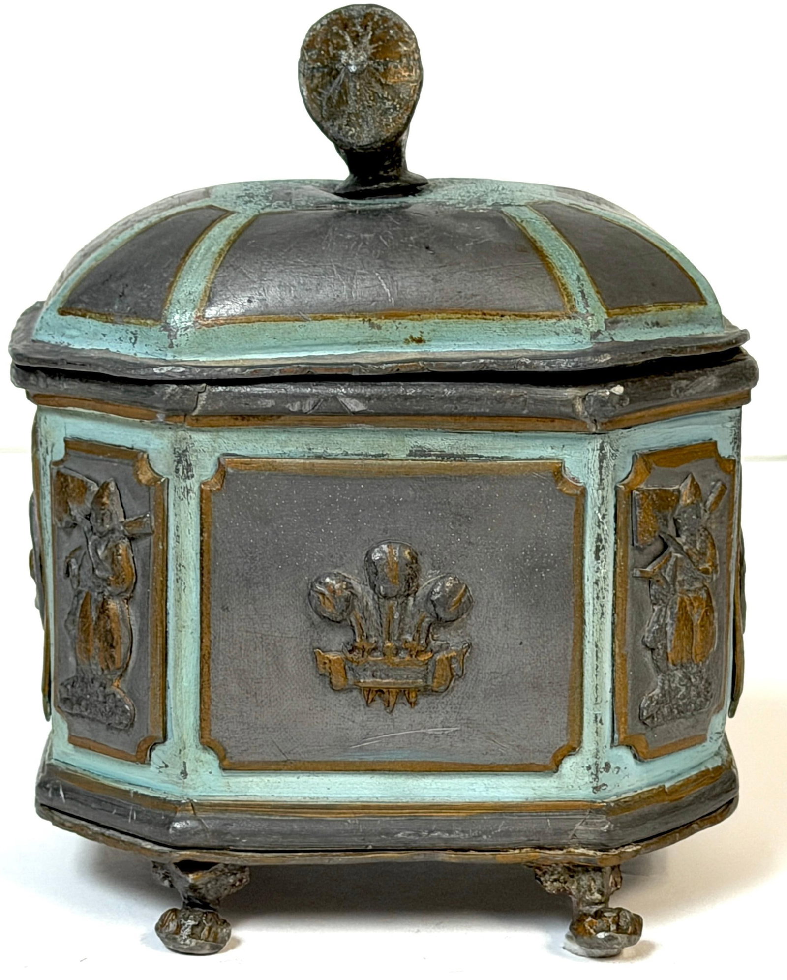 Regency "Brighton Pavilion" Tea Caddy or Tobacco Box England, circa 1820–1830 - 6