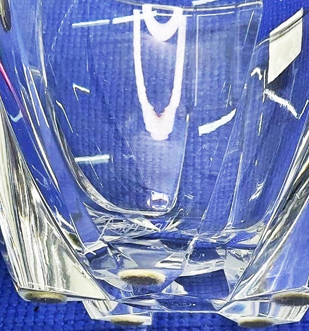 1990s Baccarat Neptune Crystal Ice Bucket - 9