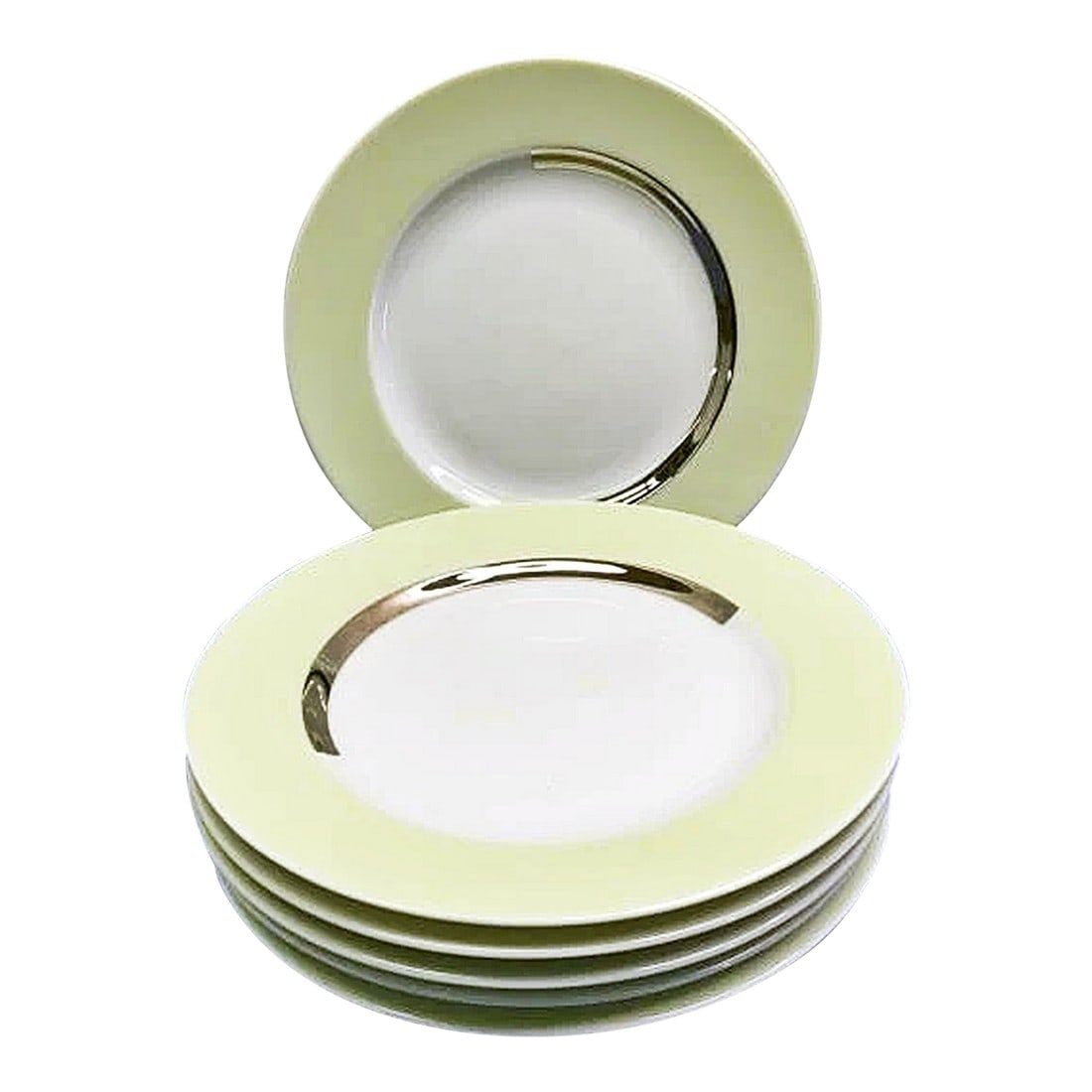 1990s Bernardaud Limoges Phoebe Fusion Salad Plates, Set of 6 (1 of 6)