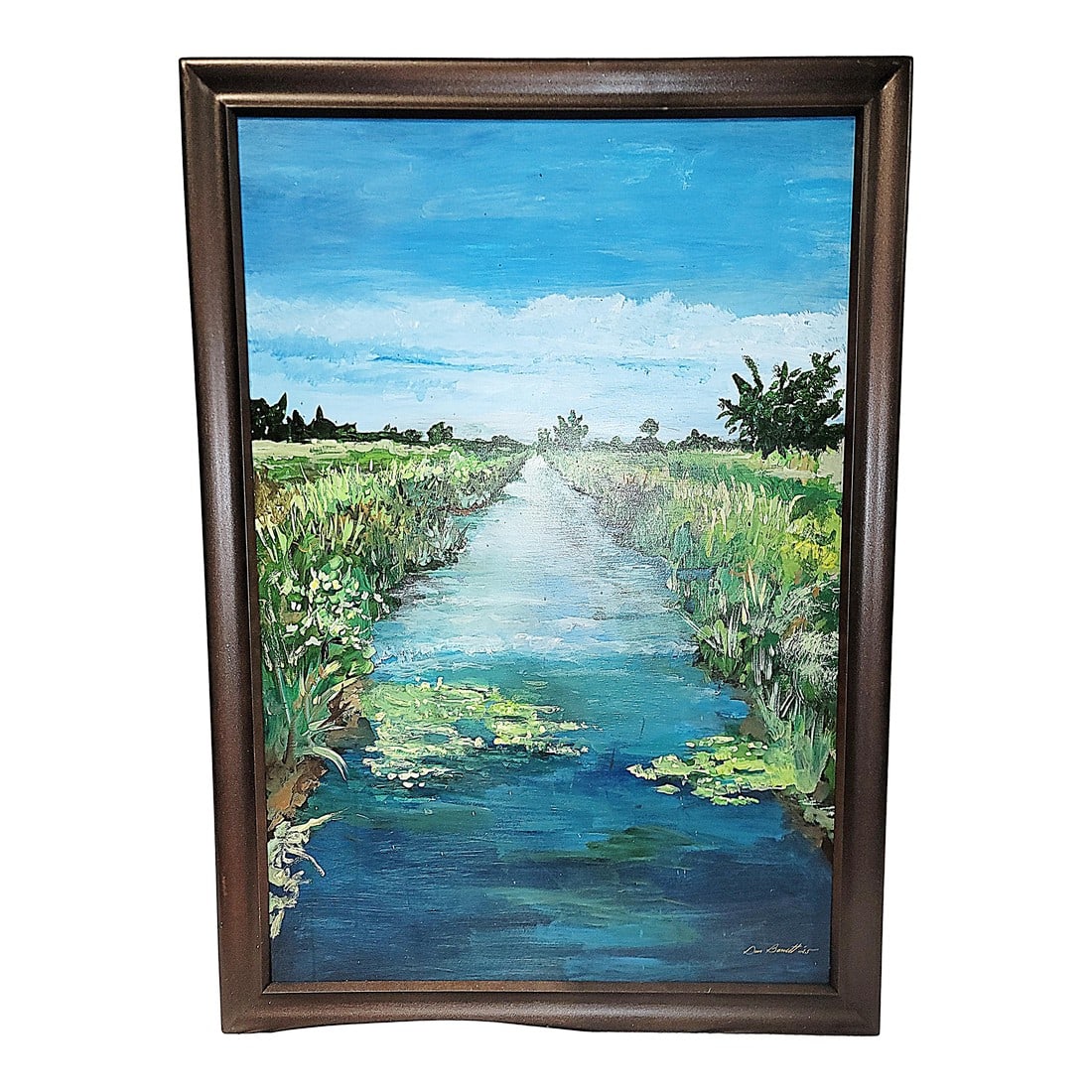 Original Florida Painting on Canvas, Dan Bennett (1 of 6)