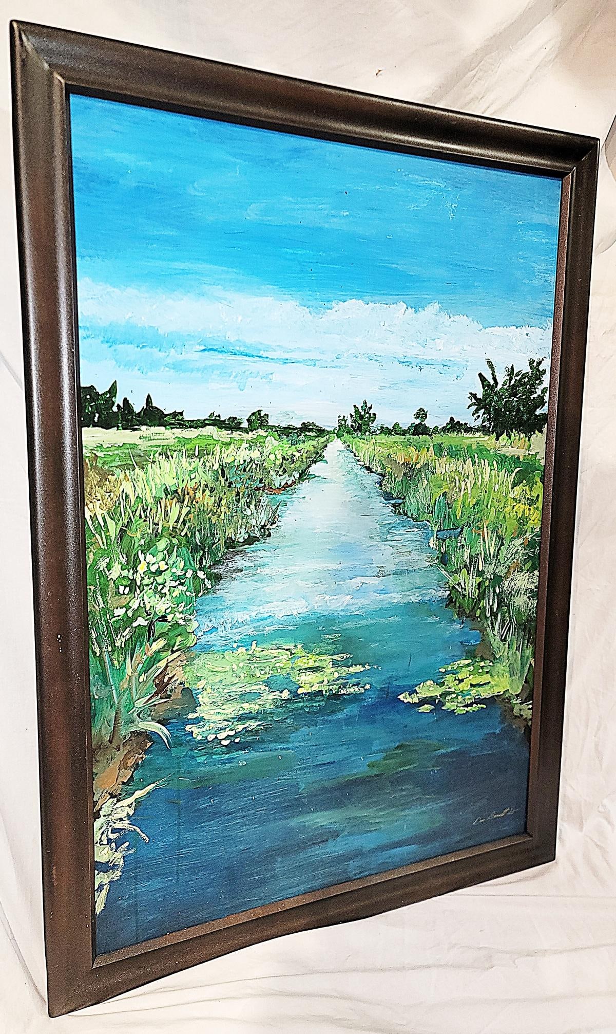 Original Florida Painting on Canvas, Dan Bennett - 2