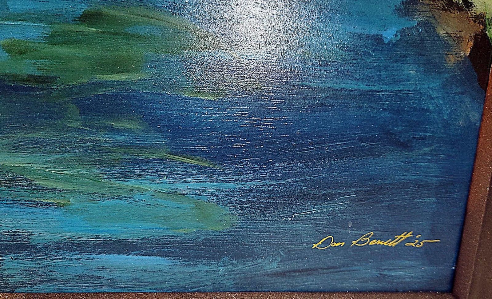 Original Florida Painting on Canvas, Dan Bennett - 5