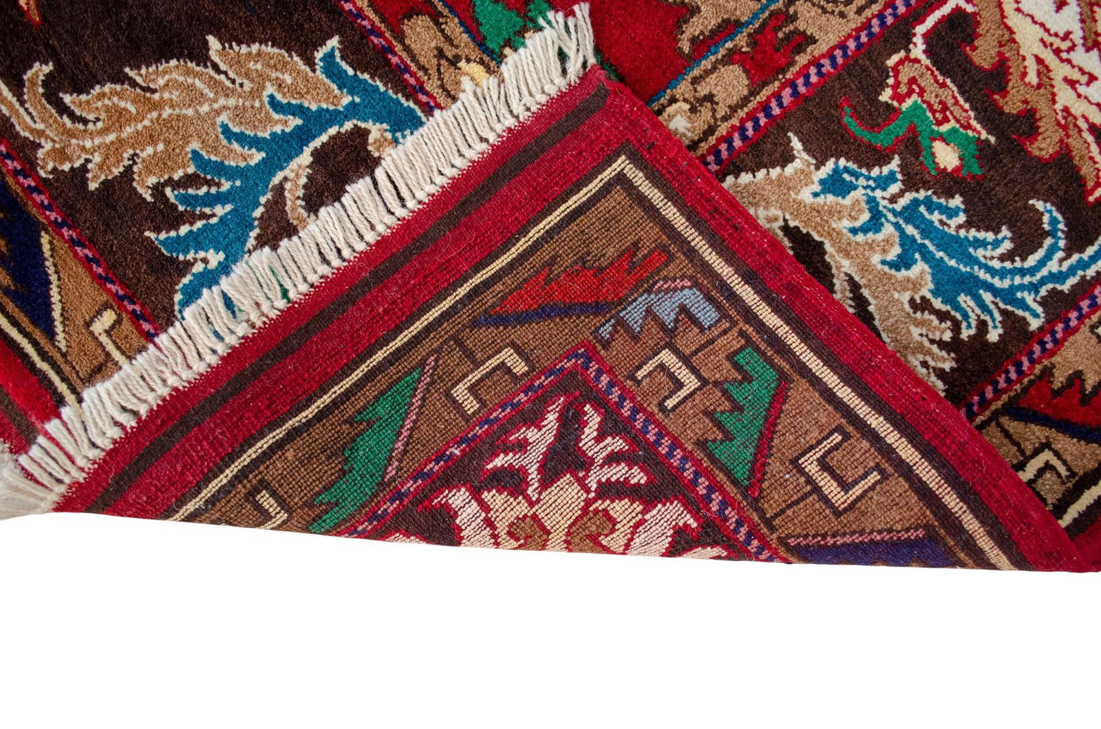 Hand-Knotted Oushak Rug New - 14