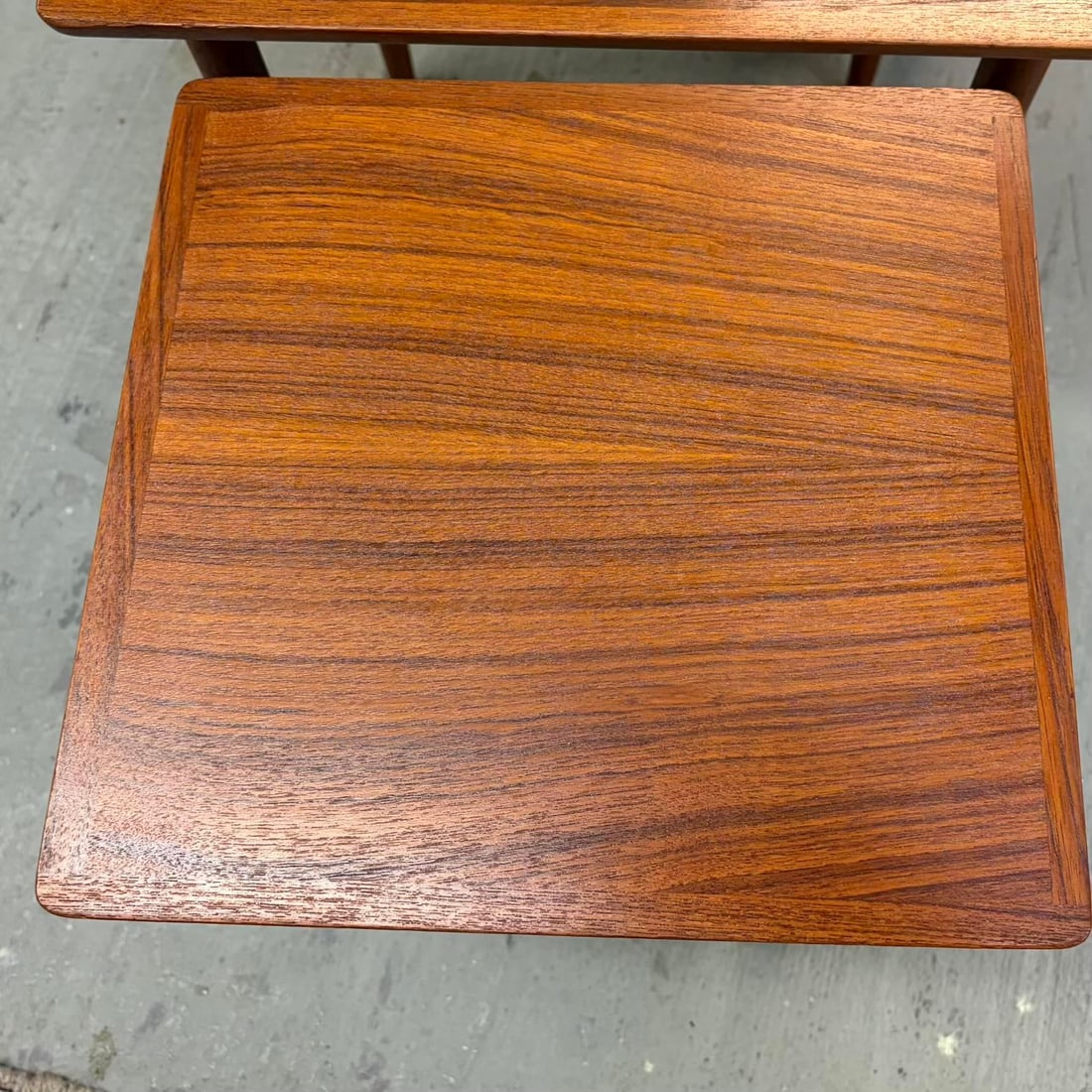 Bramin Mobler Danish Teak Nesting Tables - Set of 3 - 11